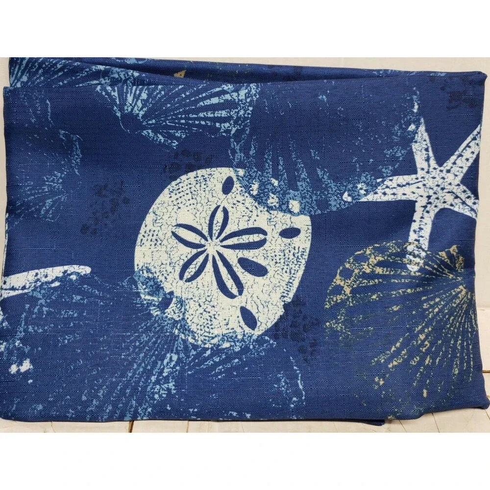 Printed Linen Tablecloth 60
